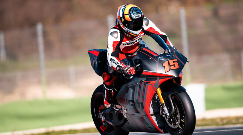 Ducati MotoE first test vallelunga 1 800x445