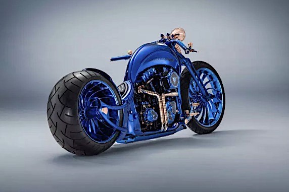 harley davidson bucherer blue edition is the most expensive bike ever 1