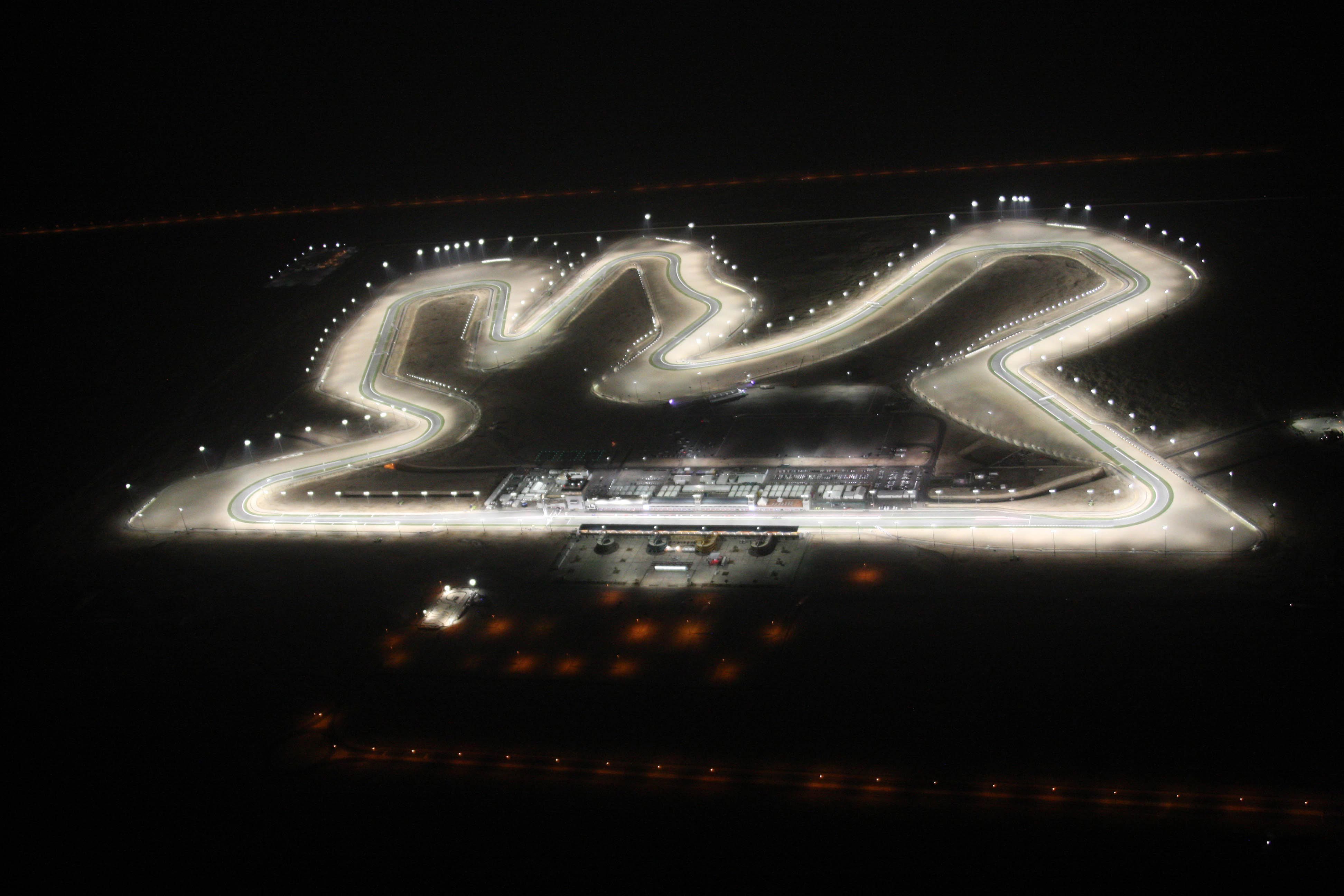 qatar gp motogp track circuit night