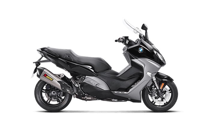 Одличен изглед и подобрени перформанси 2016 bmw c650 sport gets akrapovic silencers with better looks and performance 3