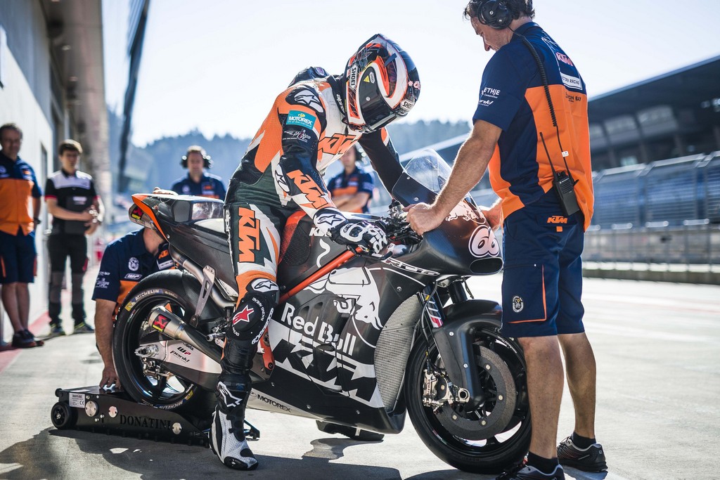 KTM RC16 MotoGP test Red Bull Ring Spielberg 05