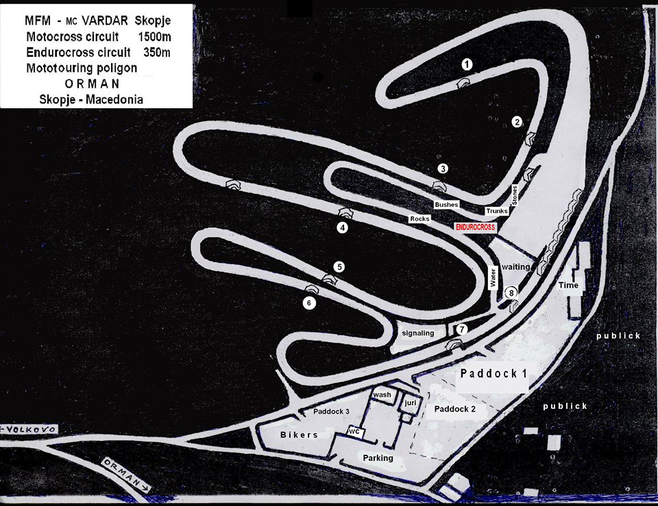 Мапа од патеката во Орман mapa-orman