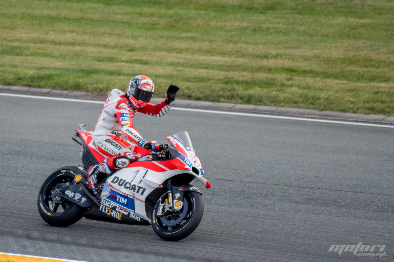Андреа Довициозо најбрз на првиот ден од тестирањето motogp sachsenring 17