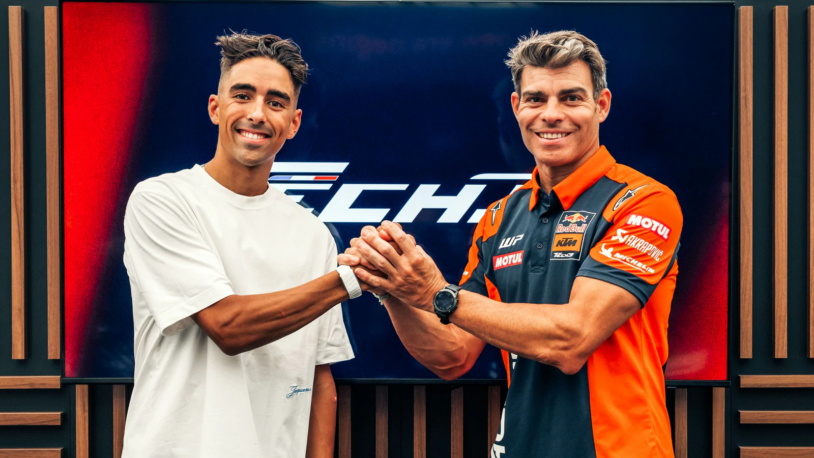 Сена Агиус во боите на Red Bull KTM Tech3