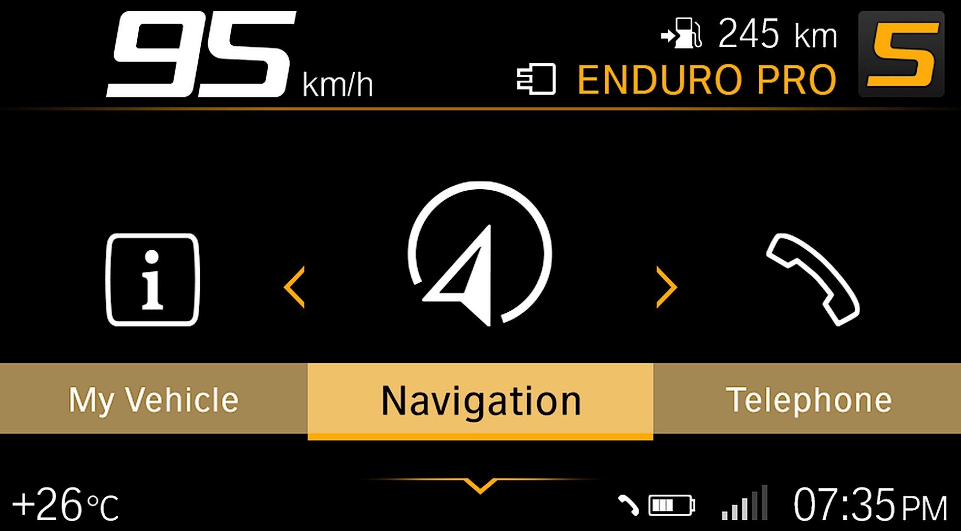 bmw motorrad shows new connectivity 65 inch tft display 3