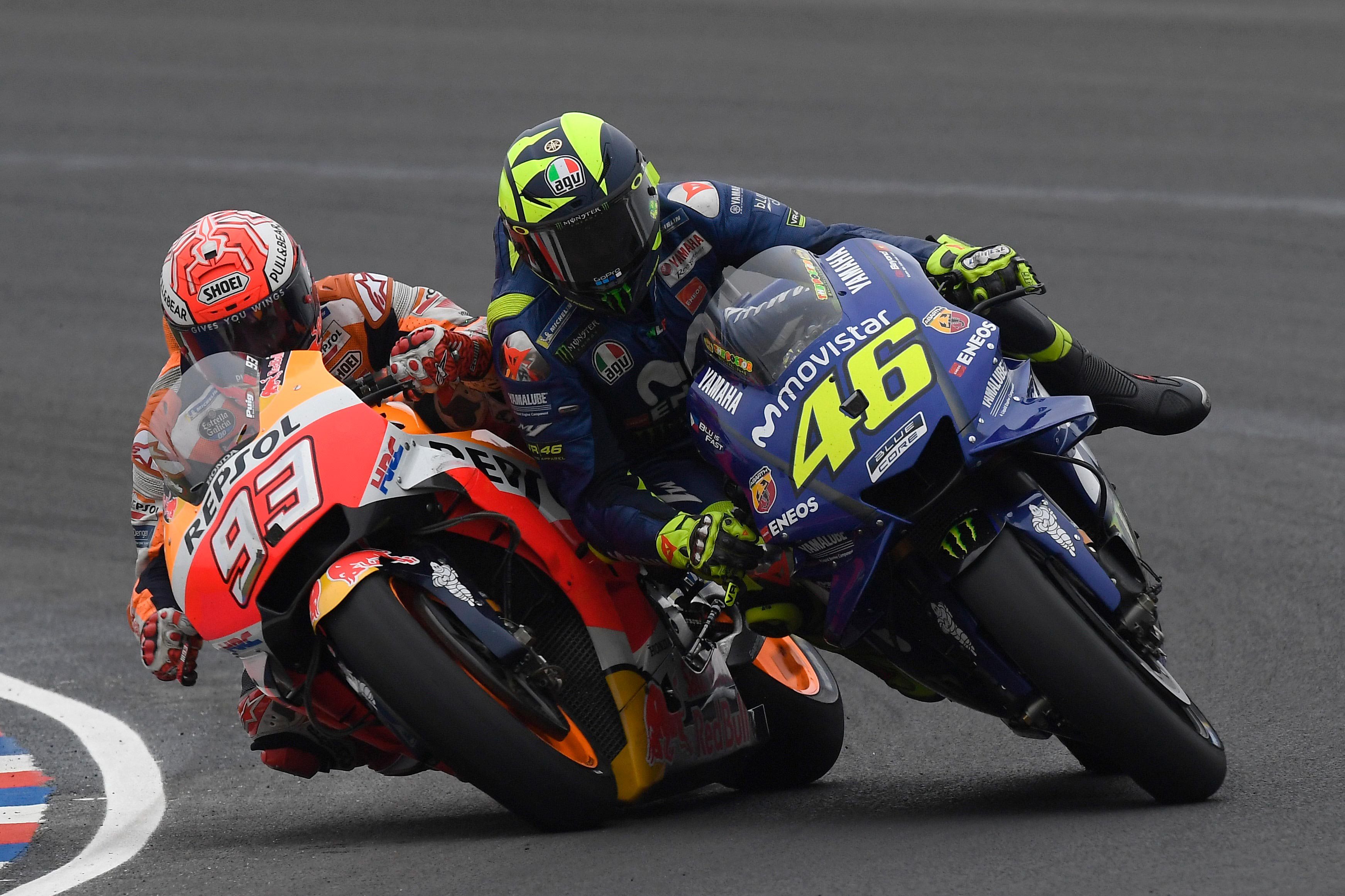 marc marquez valentino rossi argentina gp motogp