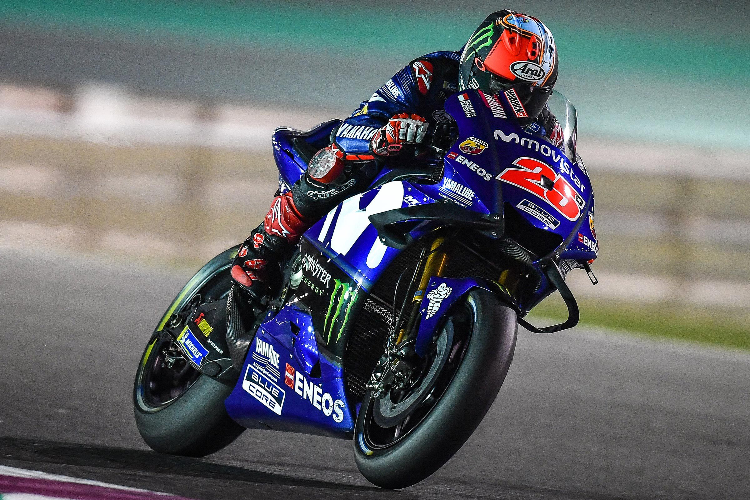 maverick vinales qatar test motogp