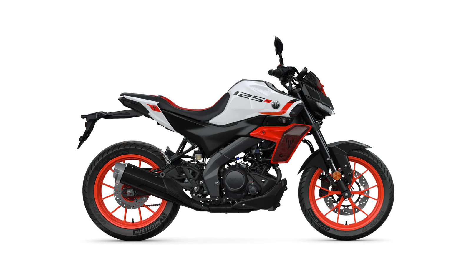 2027 Yamaha MT125A EU Redline White Studio 002 03