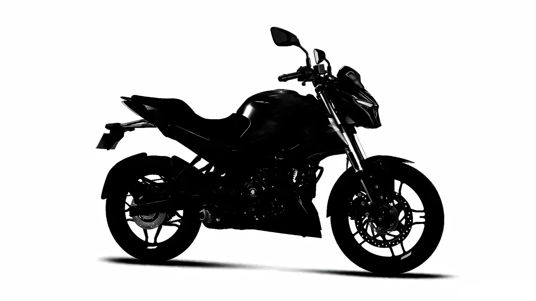 Bajaj Pulsar Classic Next Gen – силуета на naked моделот