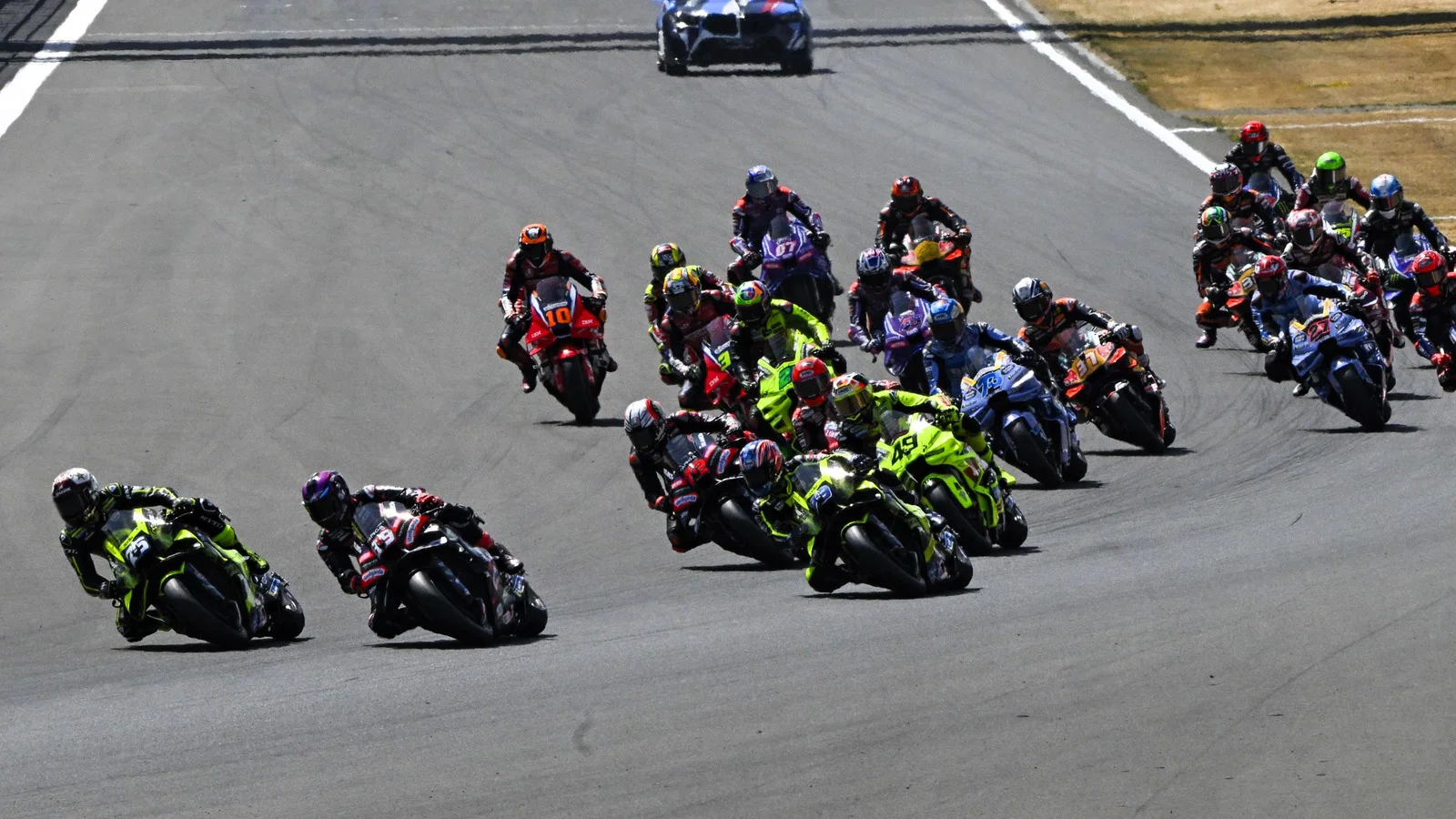 Старт на MotoGP трката на Силверстоун во 2026 година.