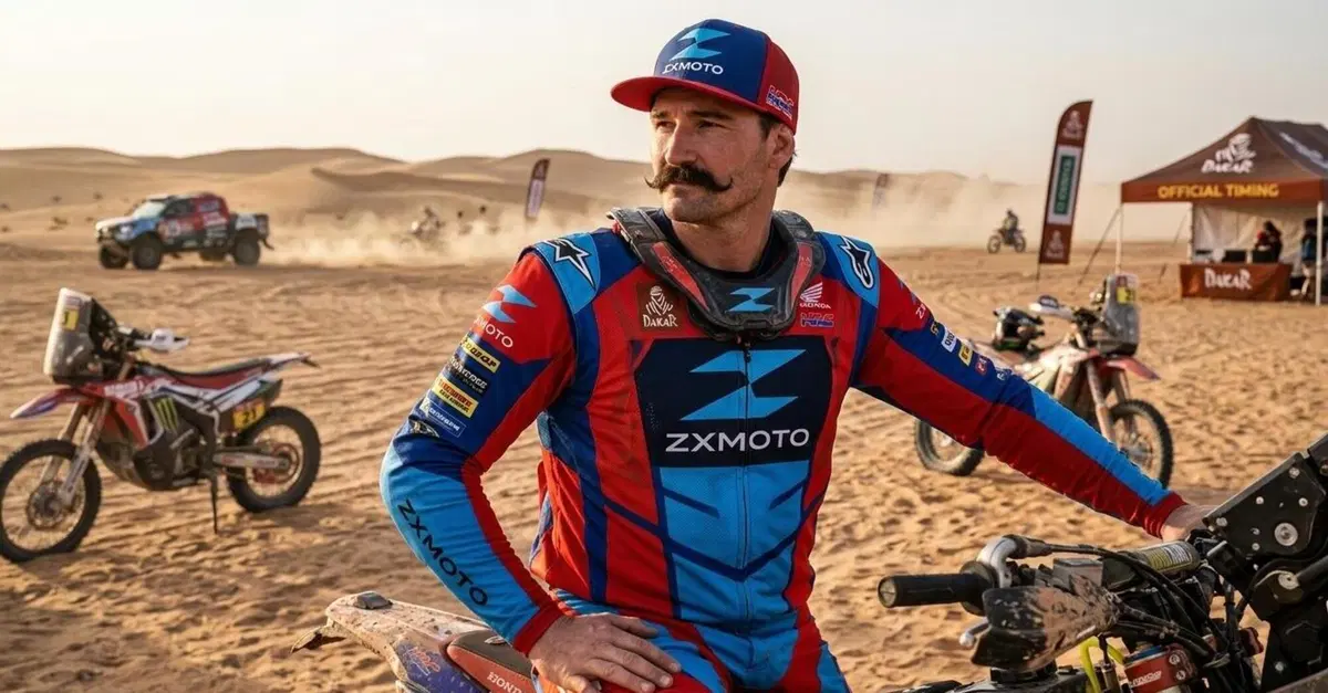 Скајлер Хаус на ZXMoto 450 Rally во пустина