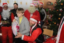 Дедо мраз на мотор